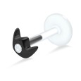 Crown Shaped Labrets Push-in LA-285
